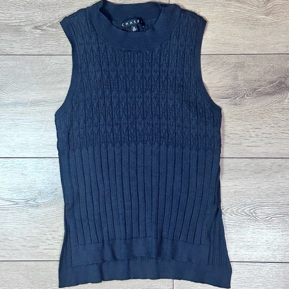 Chaser Cody Licorice Knit Tank Top - Picture 7 of 16